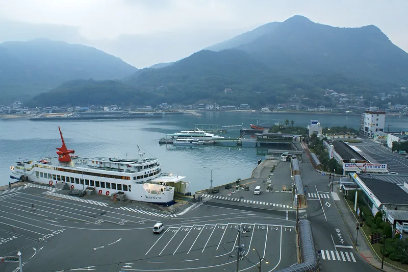 Tonosho Port on Shodoshima